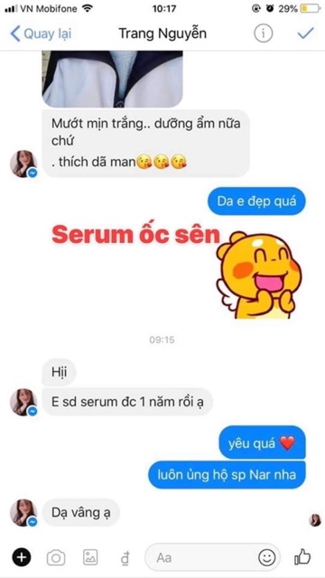 (Tặng quà🎁) Serum ốc sên