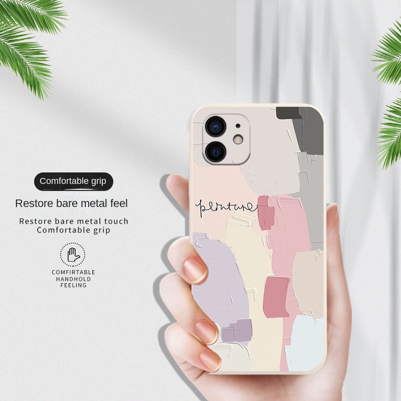 Ốp Điện Thoại Màu Tương Phản Chống Sốc Cho Iphone 13 Pro 11 Pro Max Xr 6s 7 8 Plus 12 Mini 14 Pro Xs Max
