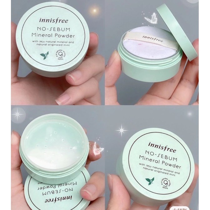 Phấn Phủ Innisfree No-Sebum Mineral - Mineral Powder