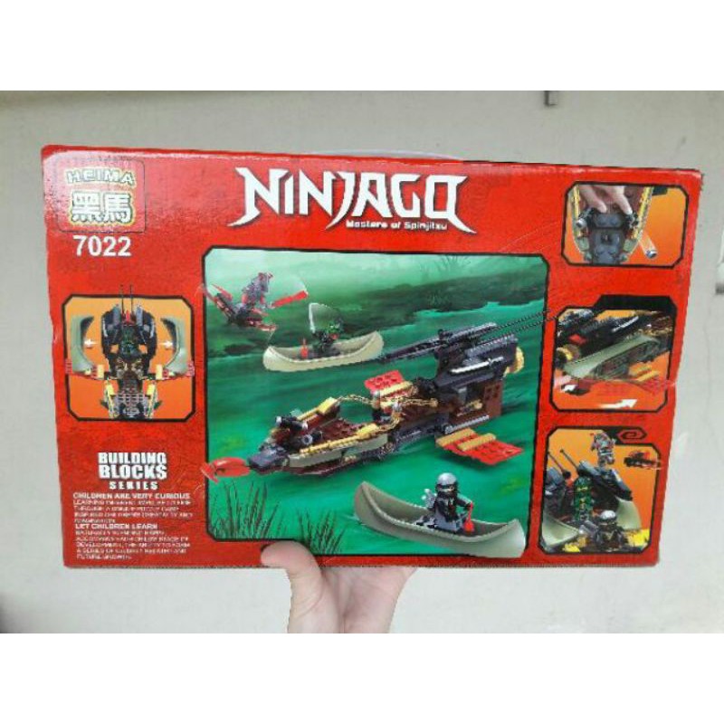 Bộ lego tàu chiến NINJA mẫu mới 314 chi tiết