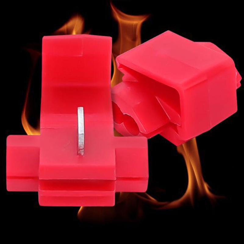 Set 10 / 50 Đầu Nối Dây Điện Nhanh Chóng 3 Màu Tùy Chọn