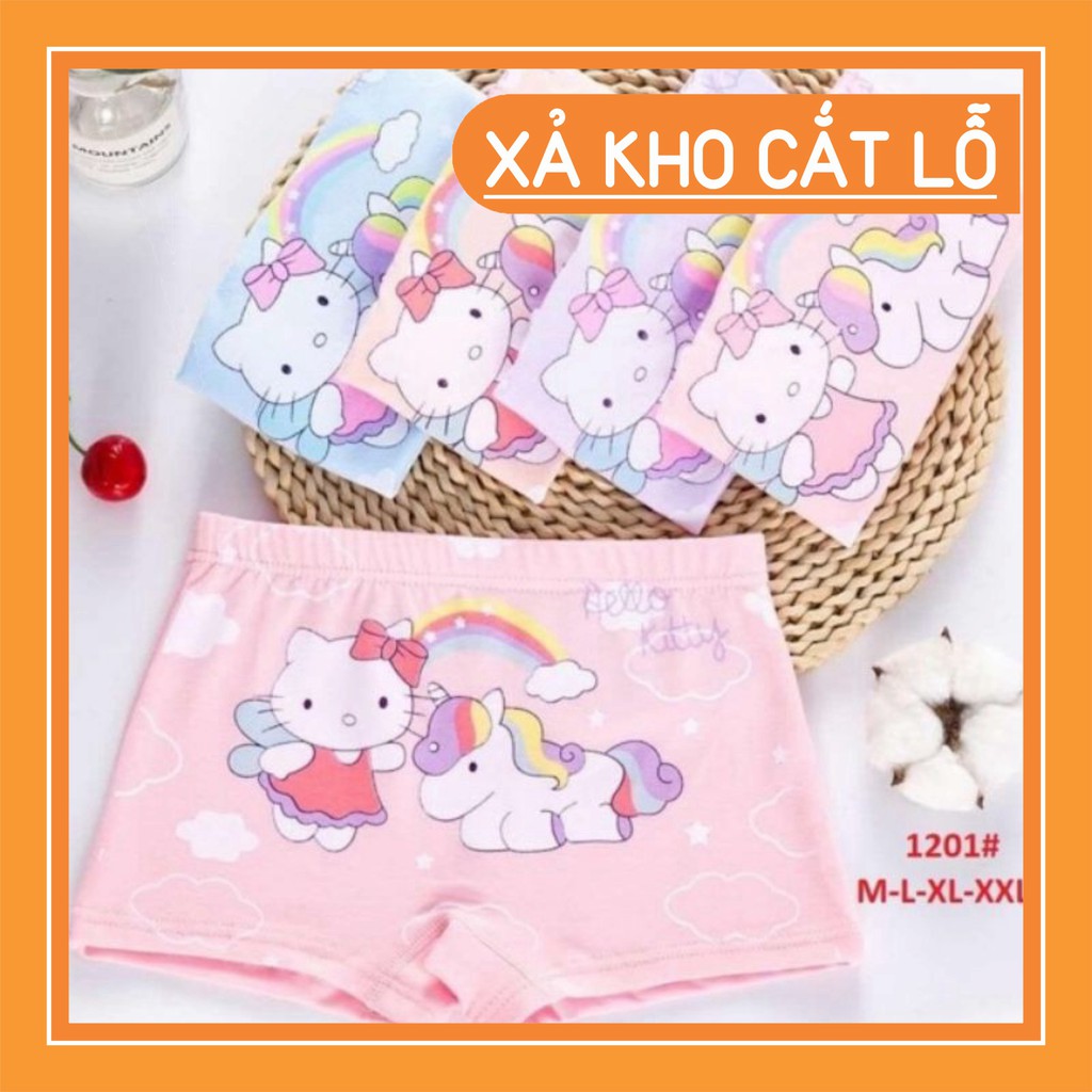 Sỉ Sét 5 Quần Chip Đùi Bé Gái Hàng Quảng Châu Cao Cấp Vải Cotton Siêu Mát, Dễ Thương Rẻ Nhất Thị Trường