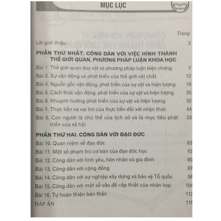 Sách - Bài tập trắc nghiệm Giáo dục công dân Lớp 12