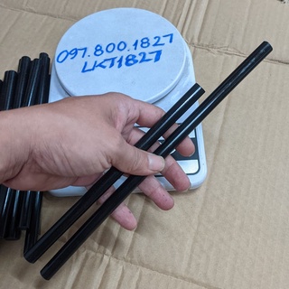 Keo Nhiệt Silicon, Keo Nến màu Đen loại siêu dính cỡ lớn 11mm [1 cây]