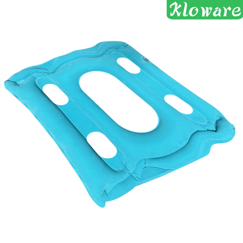 [KLOWARE]Square Air Inflatable Seat Cushion Pain Relief for Office Home Seat