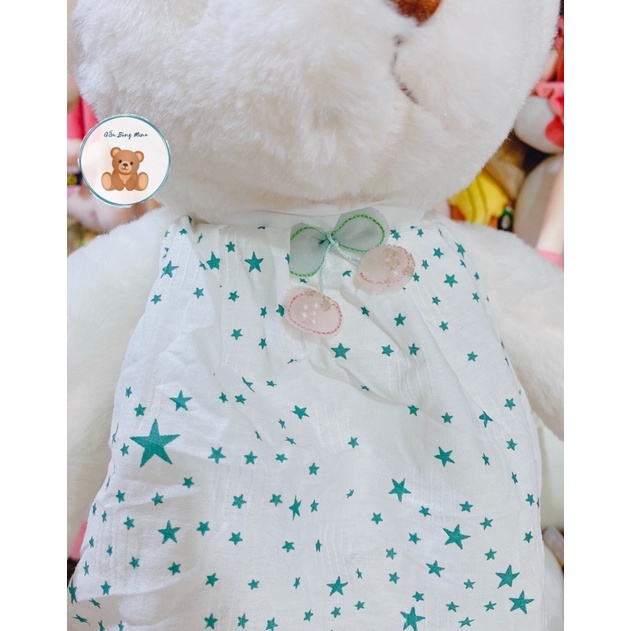 Gấu Bông Teddy Váy Yếm Sao Dễ Thương Cho Bé - Gấu Bông Mina