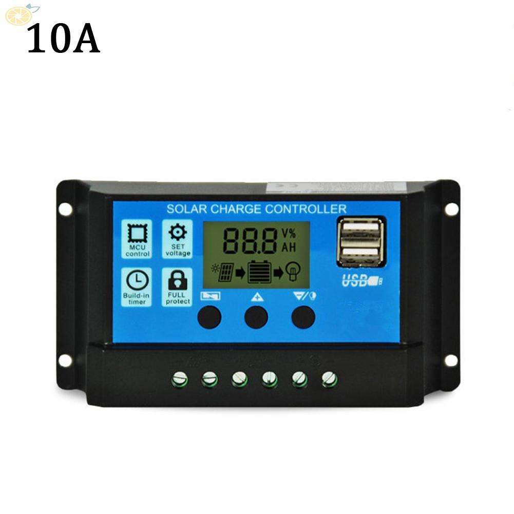 【VARSTR】Solar Charge Controller 30A 20A 10A Battery Charge Controller Tool New