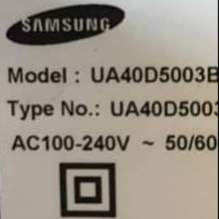 Bo mạch Tivi SAMSUNG 40D5003