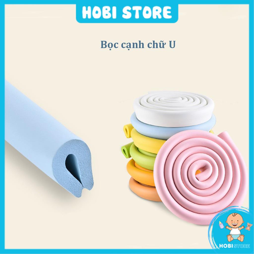 Xốp Bọc Cạnh Bàn, Góc Bàn Cao Su Nbr Mềm Mại - Giữ An Toàn Cho Bé [Bọc Cạnh 2M, Cao Su Nbr Mềm Mại] - Hobi Store