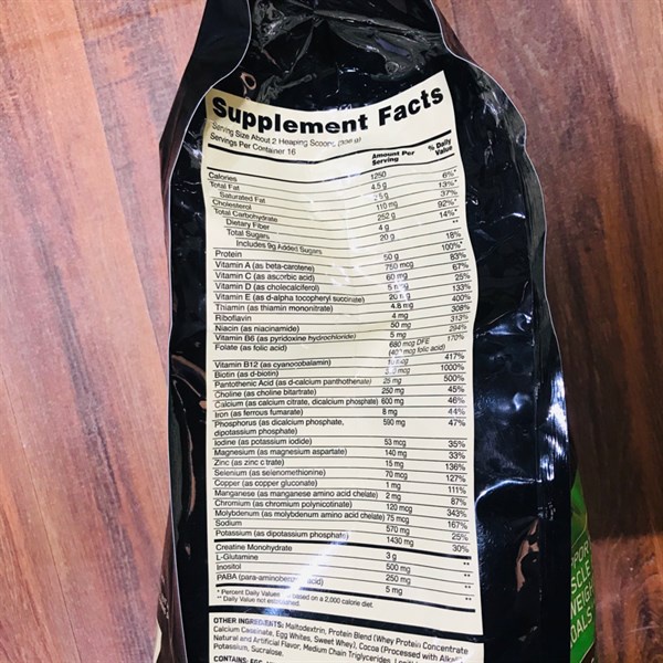 Sữa ON Serious Mass 12lbs (5,4kg) Tăng Cân Nhanh Tăng Cơ Cho Người Gầy Người Suy Dinh Dưỡng - USA