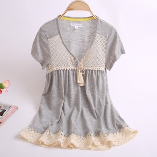 Áo thun babydoll xuất âu
