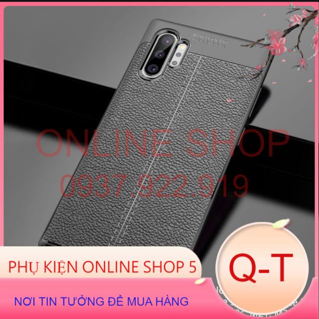 Ốp Lưng Dẻo Da Đen Samsung Note 20 Ultra - 10 - 10 Pro - 9 - 8 - 5 - 4 - 3, M51, M31, M30, M30s, M21