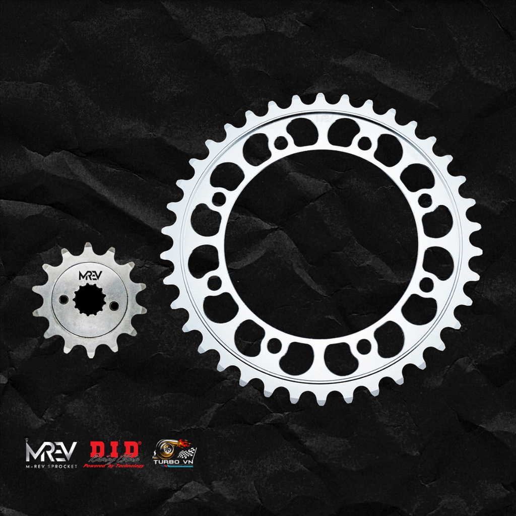 Nhông Dĩa MREV cho xe Kawasaki KLX250 đời