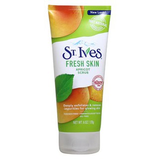Sữa rửa mặt St. Ives tẩy tế bào chết hương mơ 170g