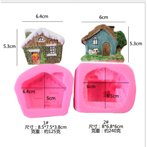 Khuôn Silicone Ngôi Nhà