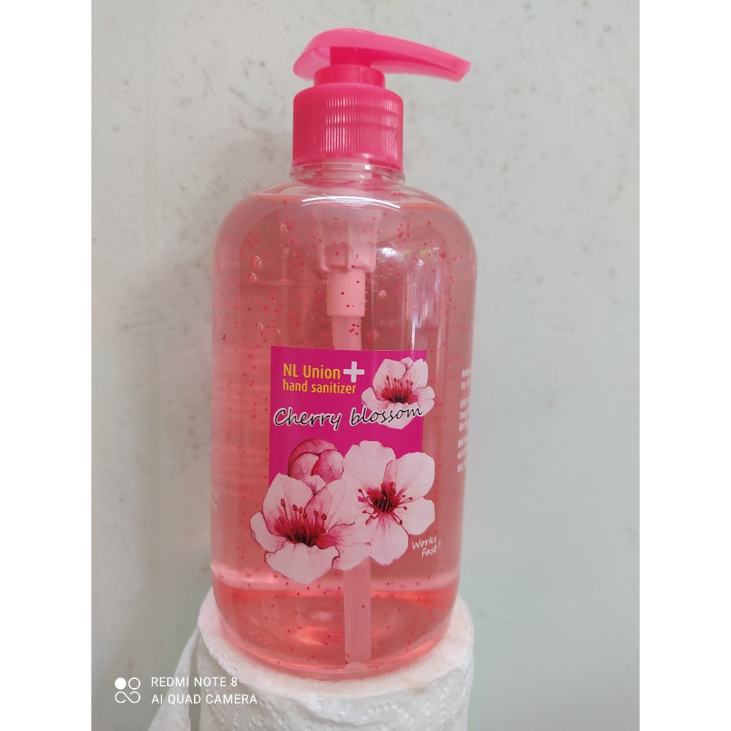 Gel rửa tay khô Union 500ml hương Cherry Blossom