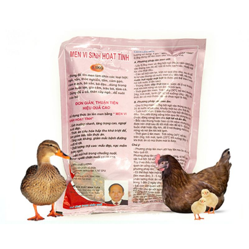 Men ủ thức ăn chăn nuôi N01 0.5kg