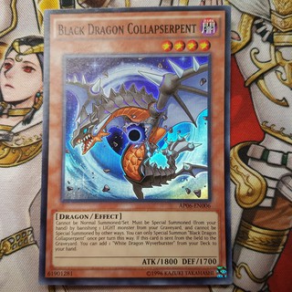 [ Thẻ bài Yugioh] Black Dragon Collapserpent AP06-EN006 Super Rare