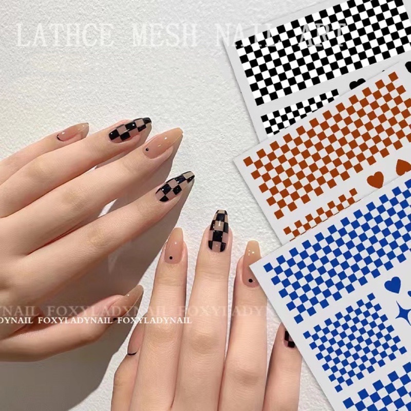 Sticker 3d dán móng tay nail mới 2022