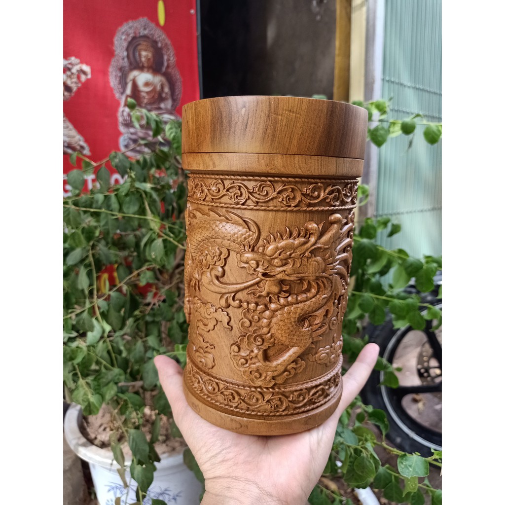 Hộp gỗ đựng chè / hộp gỗ đựng trà ( Long Phụng / Tứ Quý/Mã đáo thành công)