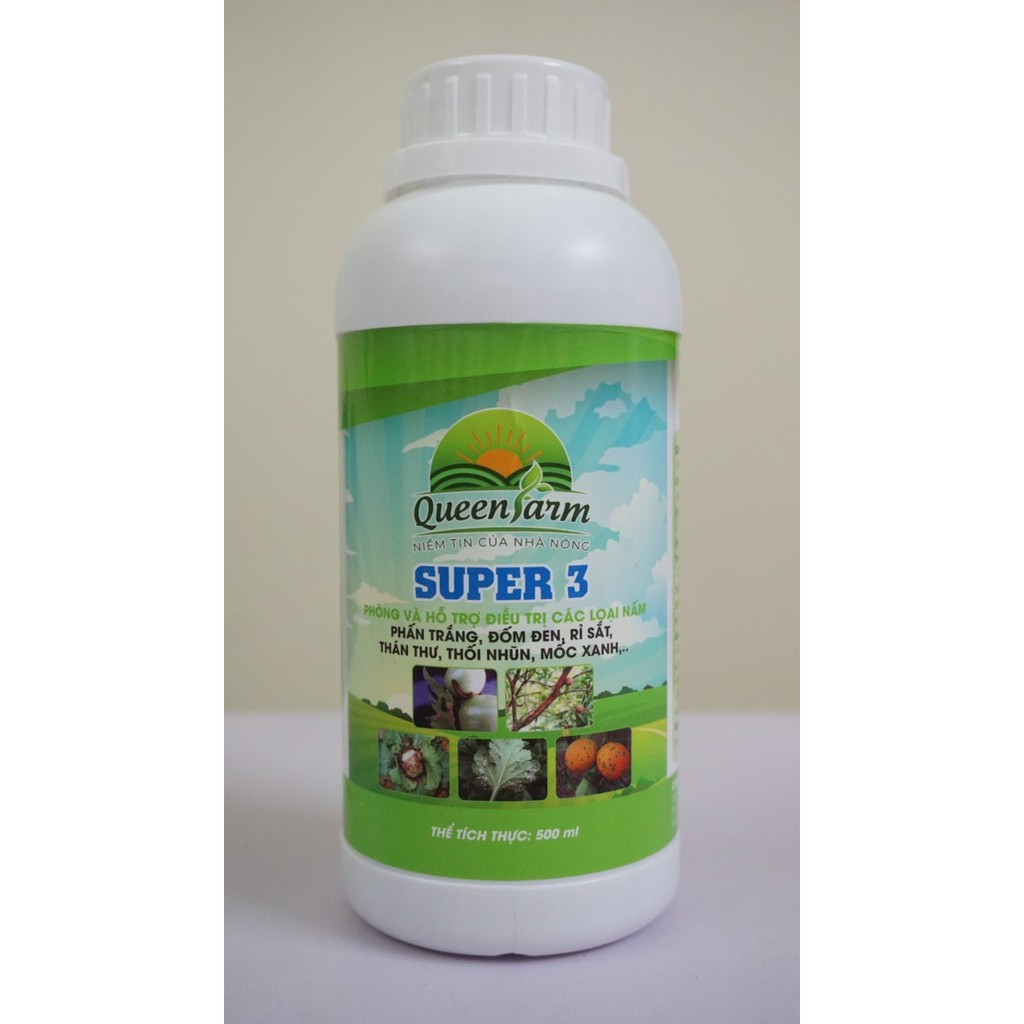 Combo 3 chai chế phẩm sinh học super3 (500ml) chỉ 200k