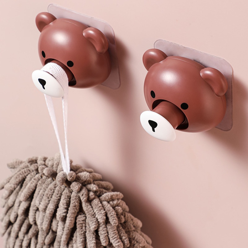 QQ Móc Treo Đồ Dán Tường Sáng Tạo Tiện Dụng