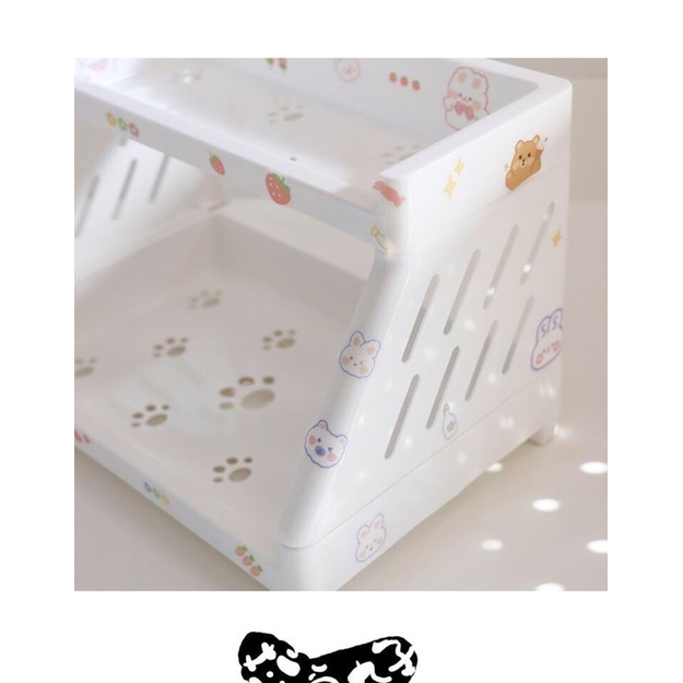 Kệ chân mèo mini đựng đồ tiện ích dễ thương