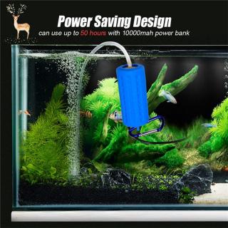 Máy bơm oxy tiết kiệm điện cho bể cá cổng USB