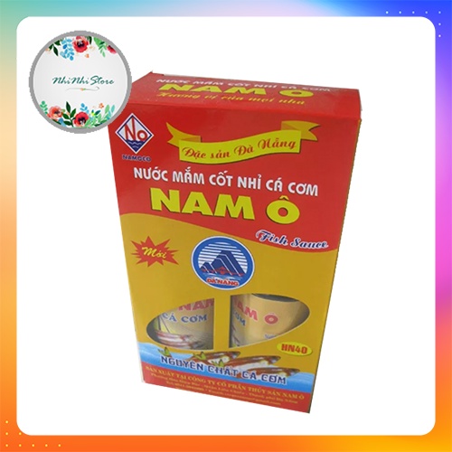 Combo 2 chai nước mắm cốt nhỉ cá cơm Nam Ô 1000ml - Đặc sản Đà Nẵng ngon nổi tiếng