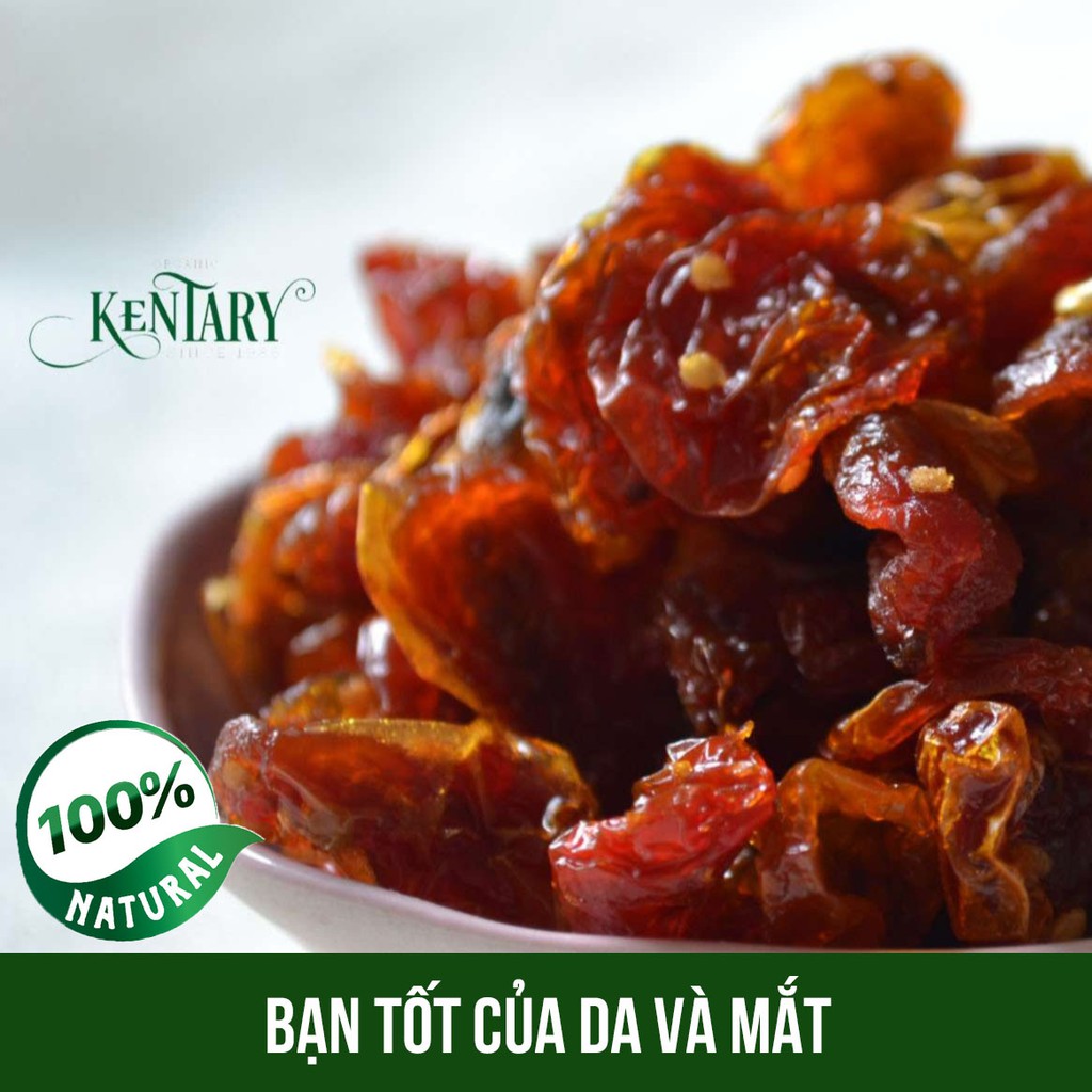 Cà chua Cherry sấy dẻo Kentary 🍅 FREESHIP 🍅 vị chua ngọt - ăn vặt healthy - Kentary