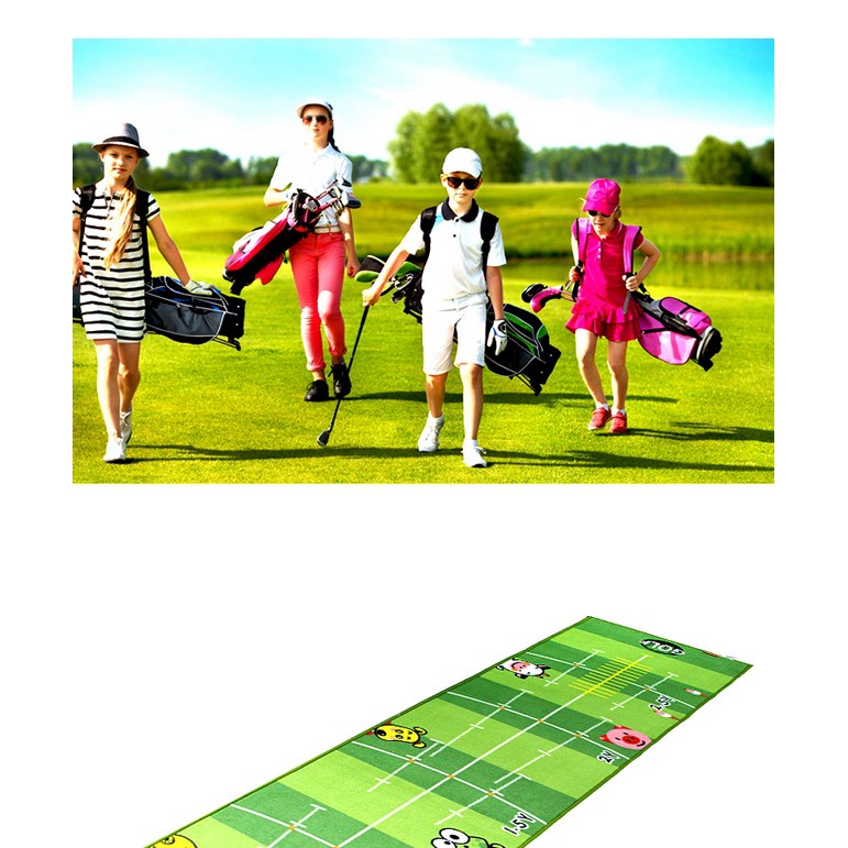 New 2022 Kiểu mới Thảm Putt nâng cao màu mới cho người chơi Golf - Loại 1