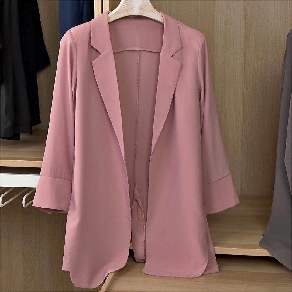 Áo Khoác Vest Vải Voan Mỏng Dáng Rộng Thời Trang Mùa Hè Mới Dành Cho Nữ s 2022