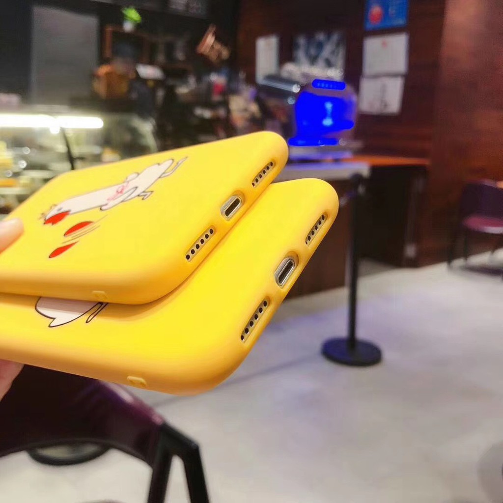 ốp lưng iphone hình gà vịt chém tim ốp iphone 6 6s 7 8 plus x xs xr xs max 11 pro max a74