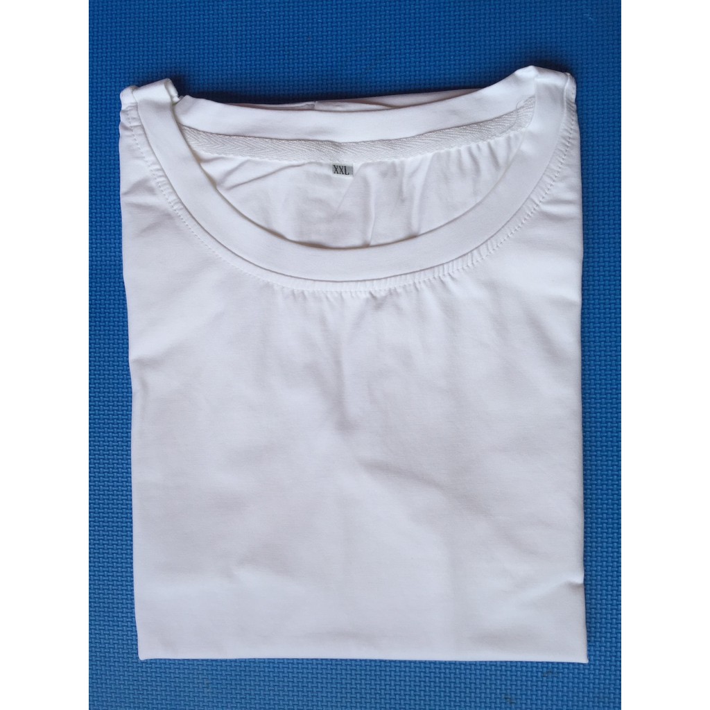 Áo thun trơn 100% cotton big size XXL (76kg ->87Kg) giá sỉ