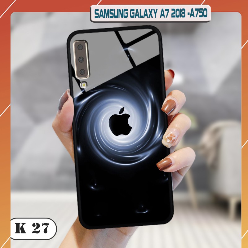 Ốp lưng kính 3D cao cấp Samsung Galaxy A7 2018/ A750