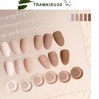 Sơn gel as Màu Cafe Sữa QZ chuẩn loại 1