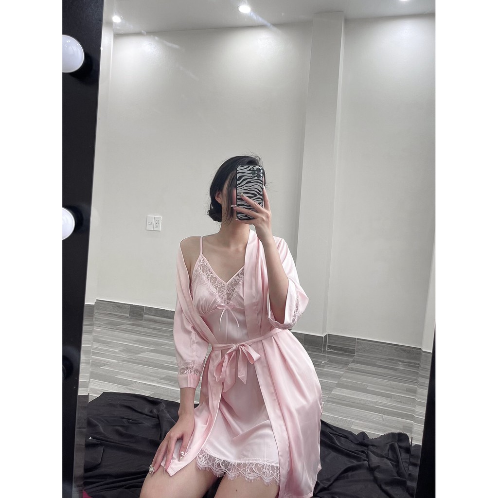 Set choàng gồm váy và áo choàng Lylylorem SC1166