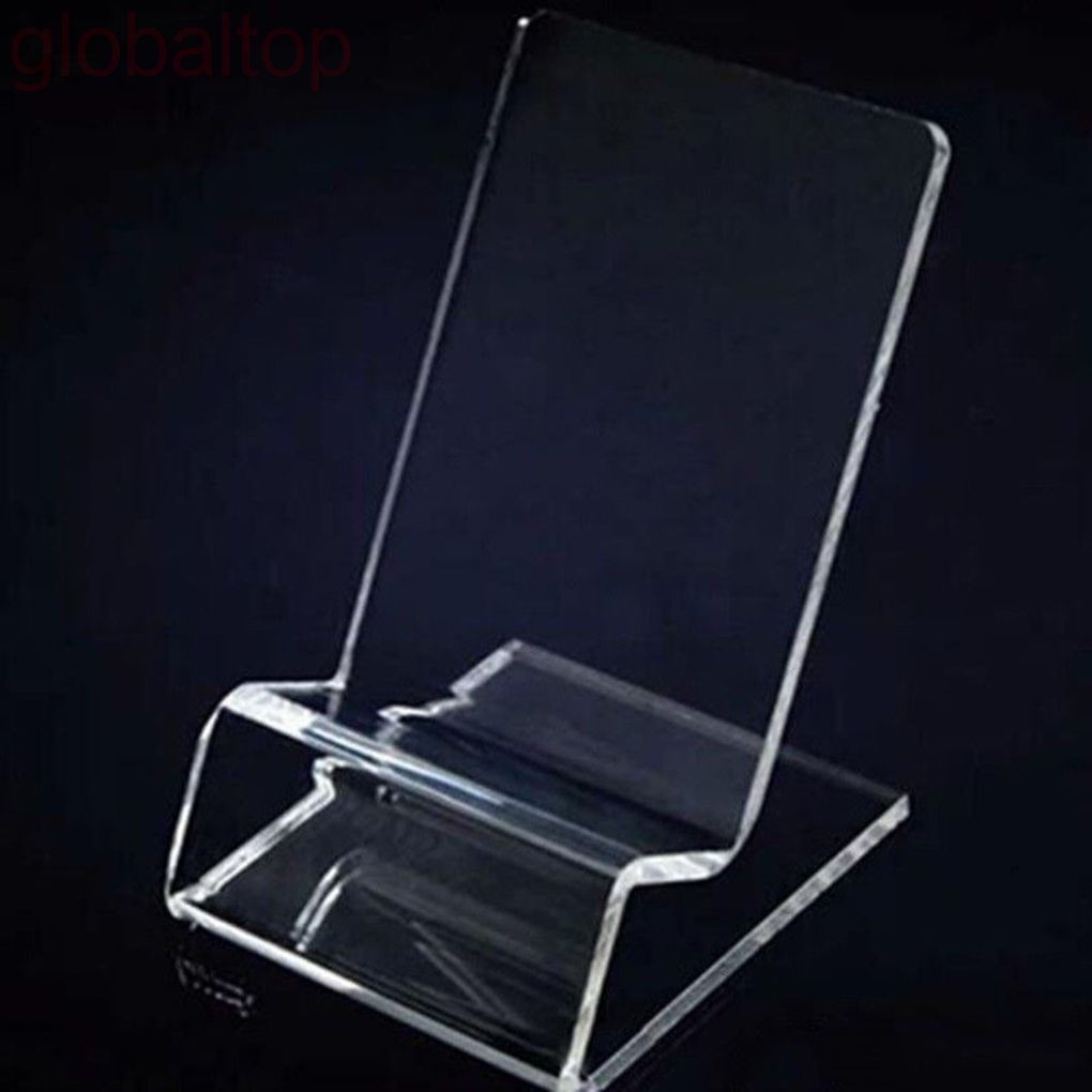 CLEAR Giá Đỡ Điện Thoại Bằng Acrylic Trong Suốt Tiện Dụng