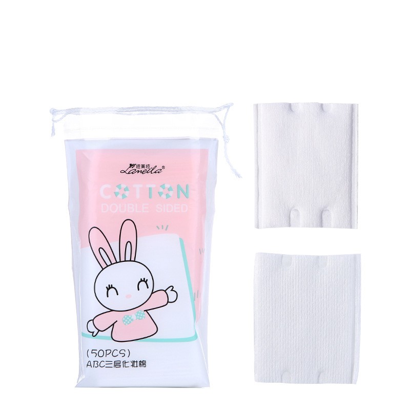 ❤️ Gói 50 Miếng Bông Tẩy Trang Laneila Cotton Double Sided | BigBuy360 - bigbuy360.vn