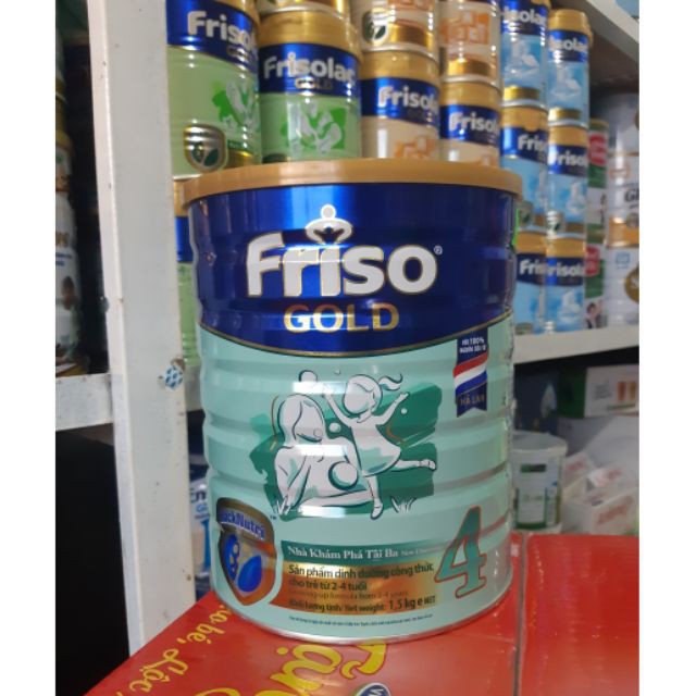 Sữa Friso Gold 4 - DATE 05/06/2023 - Lon 1,5kg