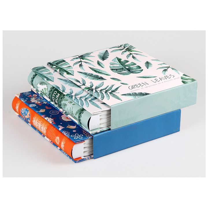 Album ảnh 10x15 đựng 200 tấm có hộp bìa chống thấm nước giữ ảnh cho con, gia đình, tình yêu, ảnh cưới tại Tú Vy Studio