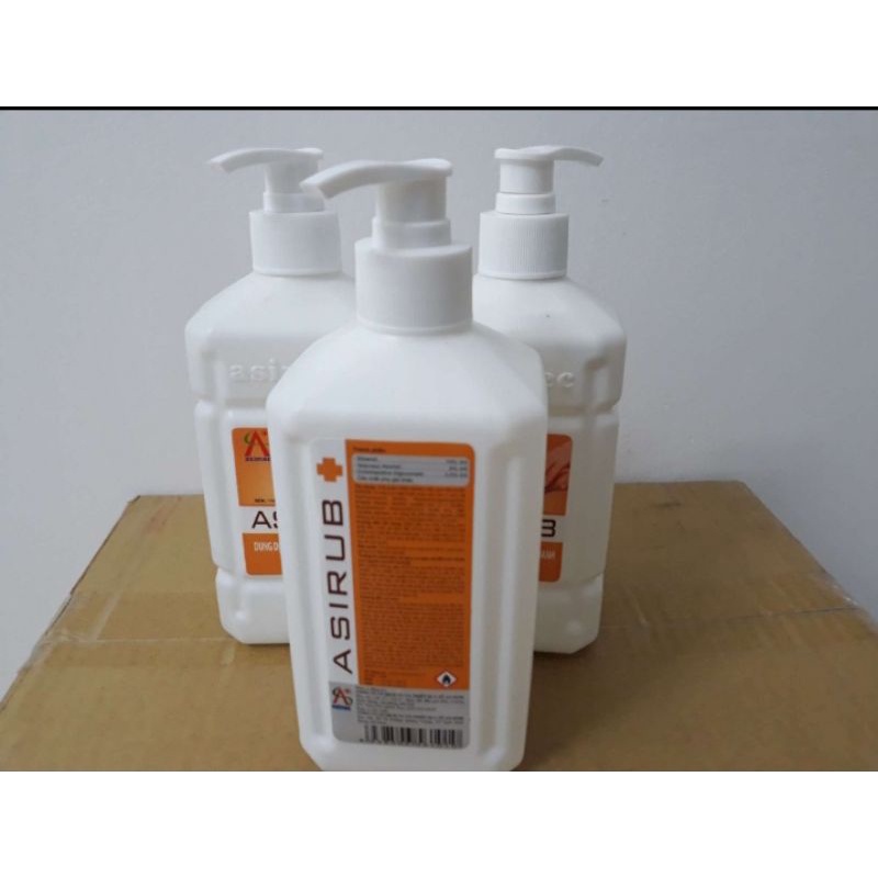 Nước Rửa Tay Khô Sát Khuẩn ASIRUB Nước sát khuẩn Chai 500ml