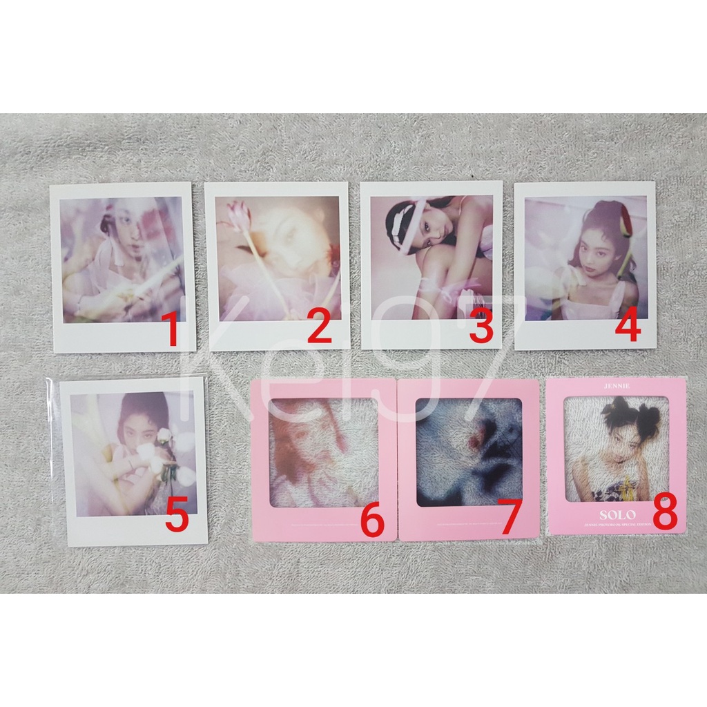 [#CÓ SẴN] PHOTOCARD JENNIE BLACKPINK SOLO BẢN THƯỜNG,BẢN ĐẶC BIỆT | ALBUM SOLO SPECIAL CHÍNH HÃNG