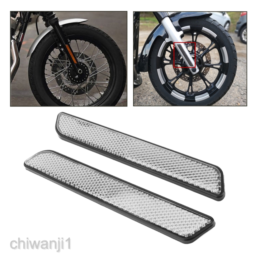 Set 2 Phụ Kiện Phản Quang Gắn Xe Mô Tô Harley V-Rod