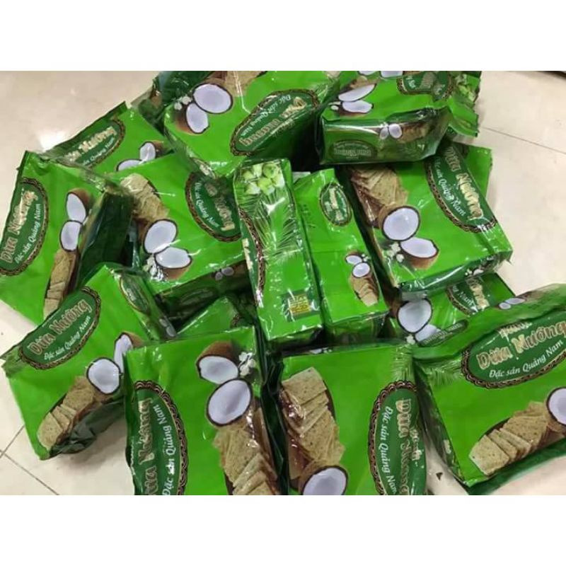 Bánh Dừa Nướng Quảng Nam  gói 200gr, giòn tan thơm ngon