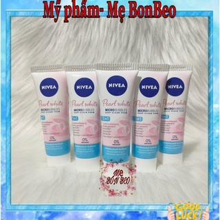 Sữa rửa mặt NIVEA Pearl White giúp trắng da ngọc trai 20g