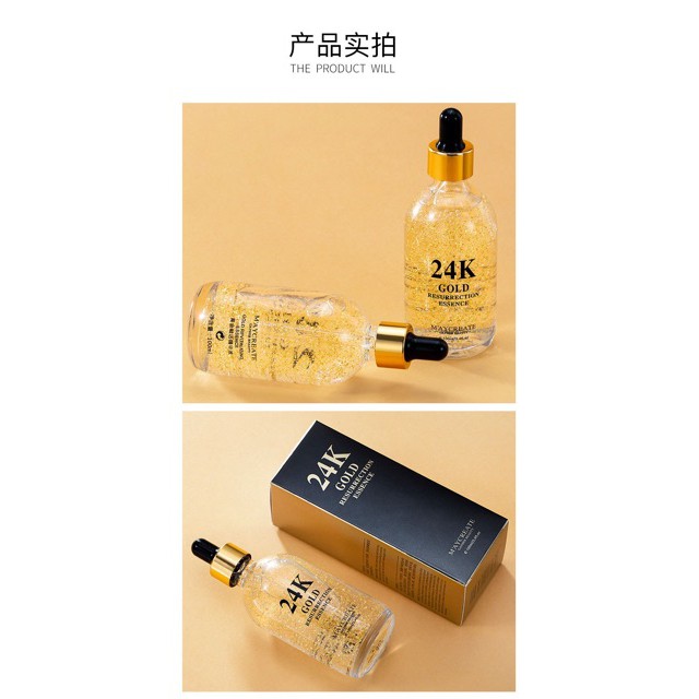 Tinh Chất Dưỡng Da Maycreate 24K Gold Resurrection Essence