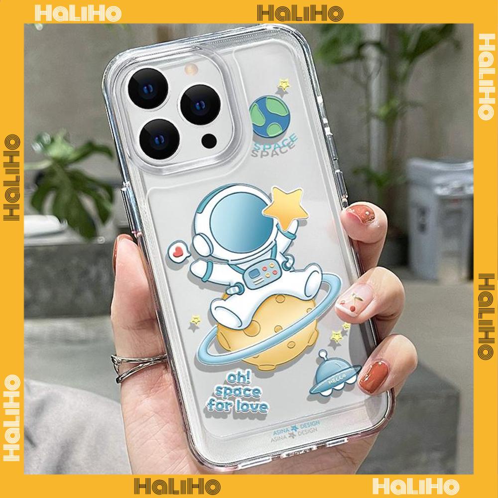 iPhone Case HD Acrylic Hard Case High Clear Metal Button Protection Camera Shockproof Cartoon Cute Compatible with iPhone 14 Pro Max 14 Plus 13 Pro Max 12 Pro Max 11 XR 7Plus