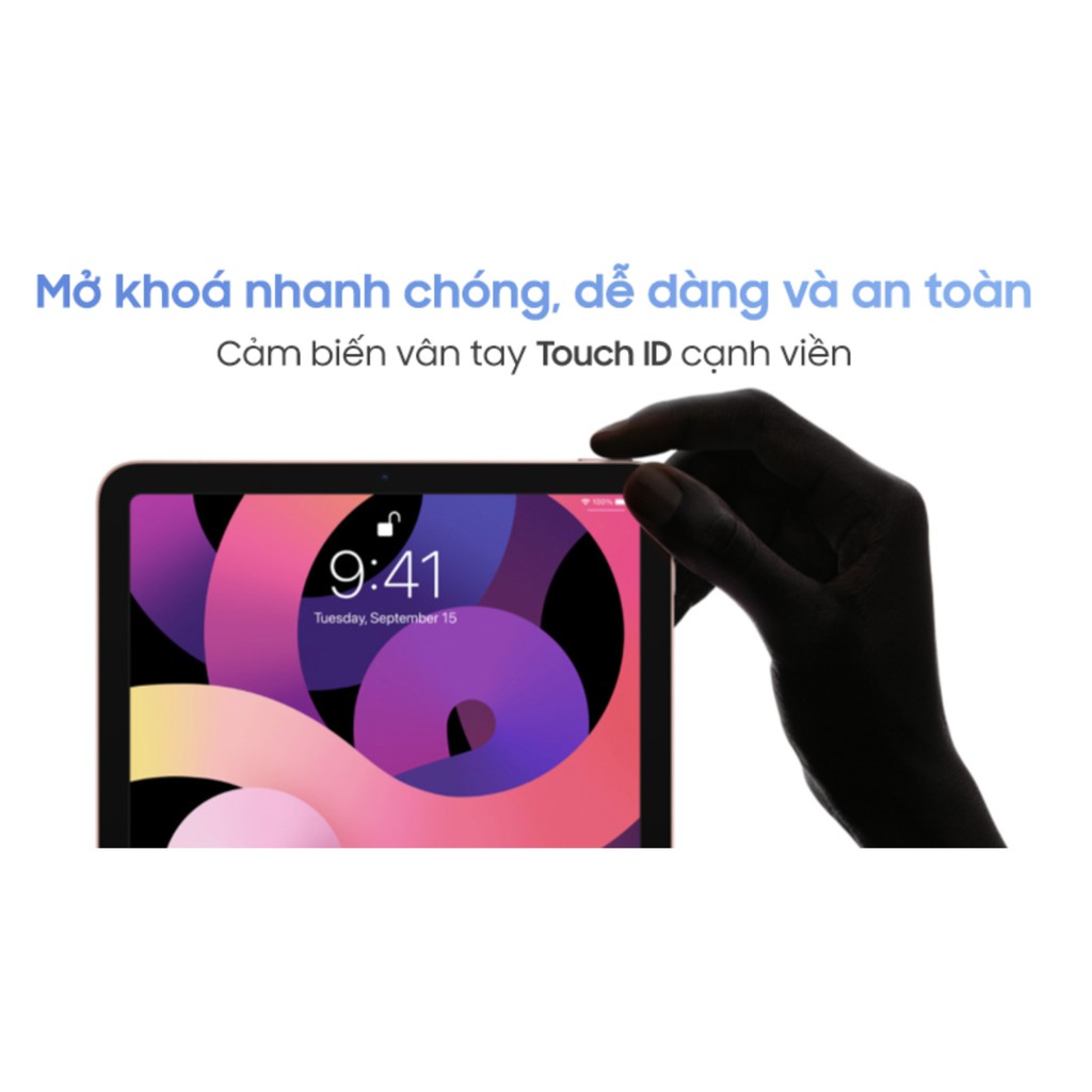 iPad Air 4 (2020) 64GB WIFI chính hãng Apple, mới 100%, chưa kích hoạt | BigBuy360 - bigbuy360.vn