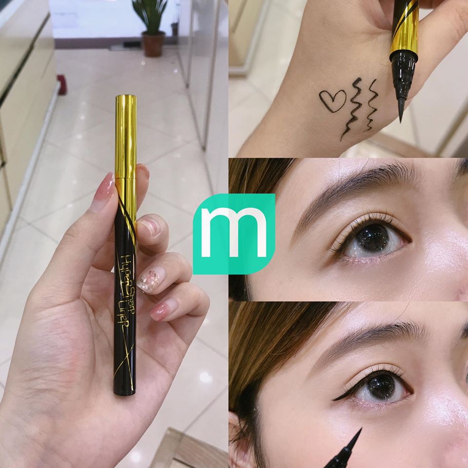 Bút Kẻ Mắt Hyper Sharp Eyeliner Vàng Tím cá tính sang chảnh lâu trôi cọ siêu sắc nội địa sỉ rẻ waterproof | BigBuy360 - bigbuy360.vn